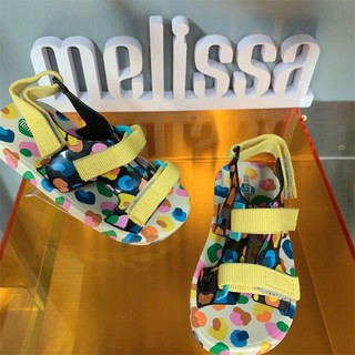 Melissa 2025 Phong Cách Mới Bé Trai Bé Gái Giày Velcro Giày Sandal Trẻ Em Đế Mềm Giày Thạch