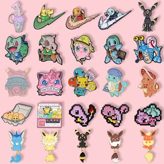 35 Phong Cách Pokémon Pikachu Squirtle Kim Loại Huy Hiệu Hoạt Hình Anime Dễ Thương Men Trâm Ba Lô Phụ Kiện Quà Tặng Cho Bạn Bè