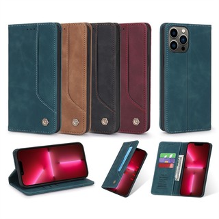 Ốp Điện Thoại Da Lật Sang Trọng Cho Redmi K40 K40S K50 Gaming K60 Pro Plus Ví Khe Cắm Thẻ Trường Hợp Bao
