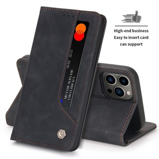 Ốp Điện Thoại Da Lật Sang Trọng Cho Redmi K40 K40S K50 Gaming K60 Pro Plus Ví Khe Cắm Thẻ Trường Hợp Bao