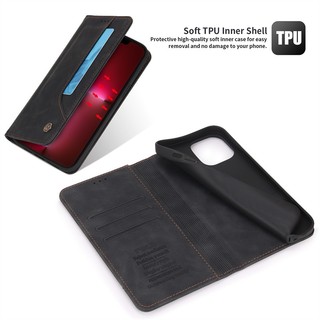 Ốp Điện Thoại Da Lật Sang Trọng Cho Redmi K40 K40S K50 Gaming K60 Pro Plus Ví Khe Cắm Thẻ Trường Hợp Bao