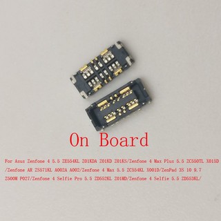 1-10 Chiếc Pin Flex FPC Kết Nối Cắm Cho Asus Zenfone 4 Max Plus AR Selfie Pro ZenPad 3S P027 ZD552KL ZE554KL Z500M Z01KS ZC550TL X015D ZS571KL ZC554KL 10 9.7 X001D ZD553KL Jack