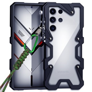 Ốp lưng khung kim loại nhôm Samsung Galaxy S25 S24 S23 S22 Ultra Armor Chống rơi Vỏ bảo vệ chống sốc Vỏ điện thoại