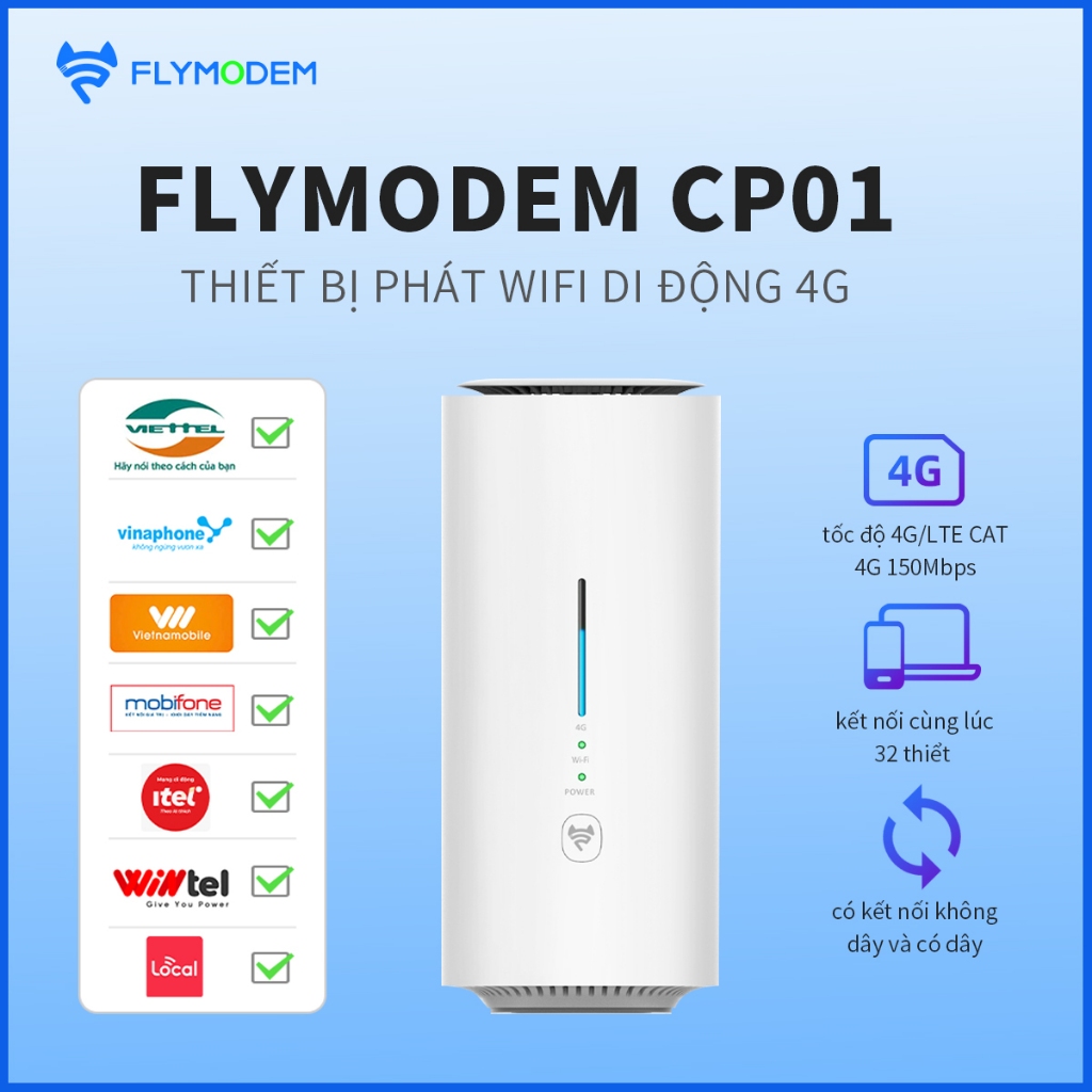 COMBO Sim + thiết bị phát wifi không dây CP01 router wifi tốc độ cao ...