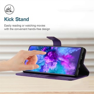 Dành Cho OPPO Reno 7 8 9 Pro Plus 7A 8T 9A 4G 5G Da Lật Bảo Vệ Chống Sốc Ốp Lưng Khe Cắm Thẻ Đứng Ví Bao Da