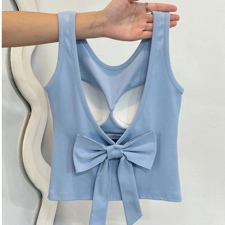 Áo Vest Bướm Siêu Đẹp Nữ Mùa Hè Phổ Biến Phong Cách Mới
