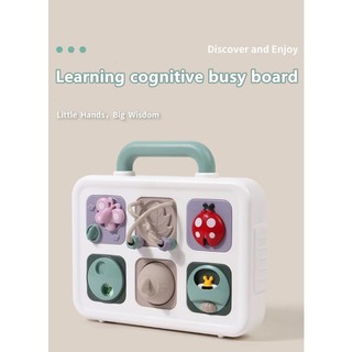 Khám phá côn trùng bảng bận rộn cho trẻ sơ sinh 1 tuổi Montessori Đồ chơi giáo dục giáo dục phát triển trí thông minh cho bé hỗ trợ giảng dạy