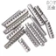 Chất liệu thép không gỉ 304 có chốt mở răng Pin đàn hồi Pin răng hình trụ rỗng Mở pin M2M2.5M3M4M5M6