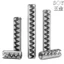 Chất liệu thép không gỉ 304 có chốt mở răng Pin đàn hồi Pin răng hình trụ rỗng Mở pin M2M2.5M3M4M5M6