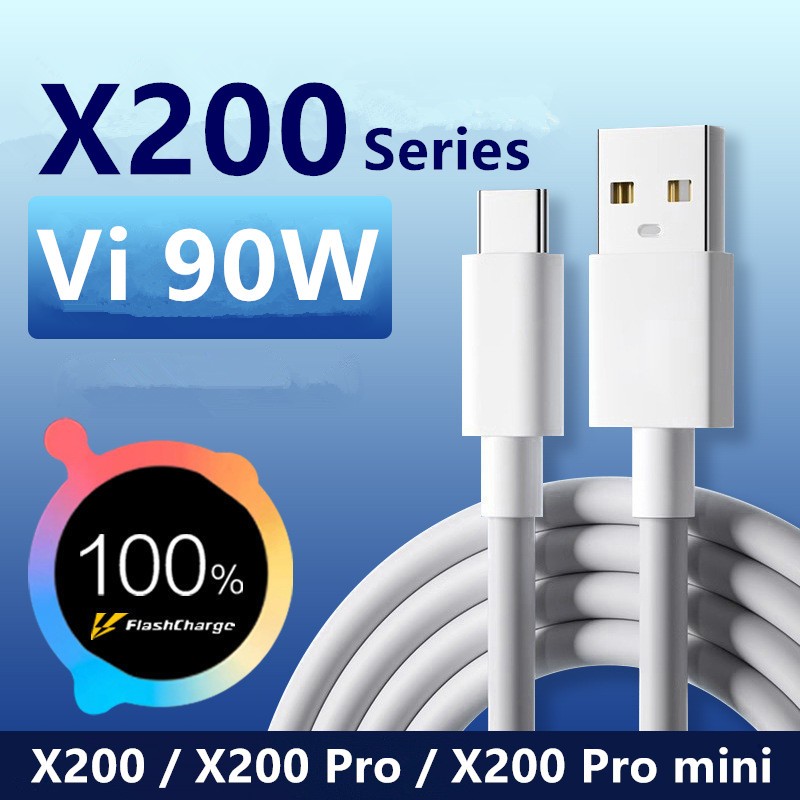 Thích hợp cho cáp sạc vivo 90W Cáp dữ liệu X200 / X200 Pro iqoo13 TypeC Cáp sạc nhanh điện thoại di động | BigBuy360 - bigbuy360.vn