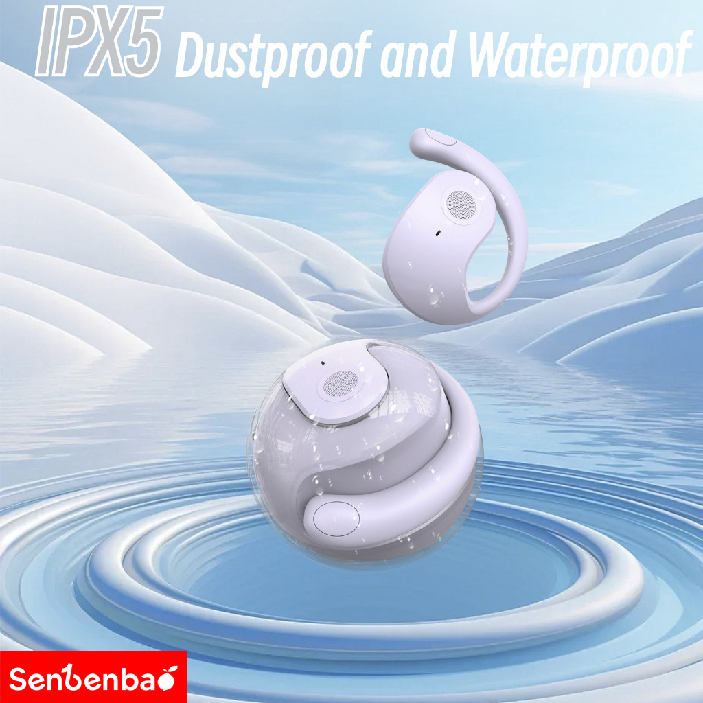 Tai nghe nhét tai SenBenBao BY01 OWS (quà tặng: 1 dây Silicon ) Tai nghe không dây chất lượng âm thanh HiFi, chống nước IPX5 với tai nghe pin dung lượng lớn