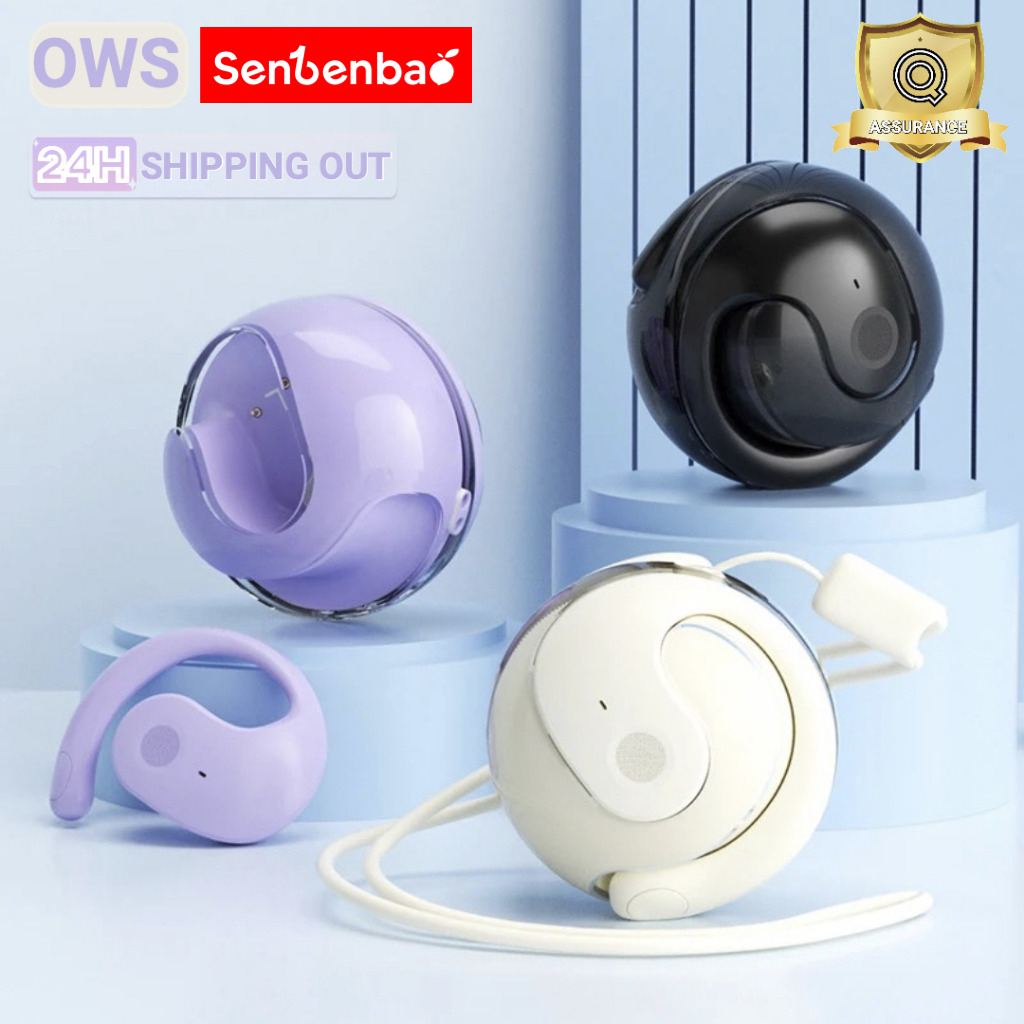 Tai nghe nhét tai SenBenBao BY01 OWS (quà tặng: 1 dây Silicon ) Tai nghe không dây chất lượng âm thanh HiFi, chống nước IPX5 với tai nghe pin dung lượng lớn