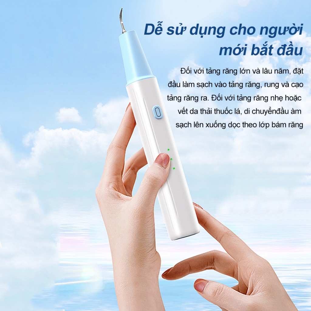Ảnh CkeyiN Máy lấy cao răng tại nhà  ,máy cạo vôi răng cá nhân chăn sóc răng miệng，DE006 4