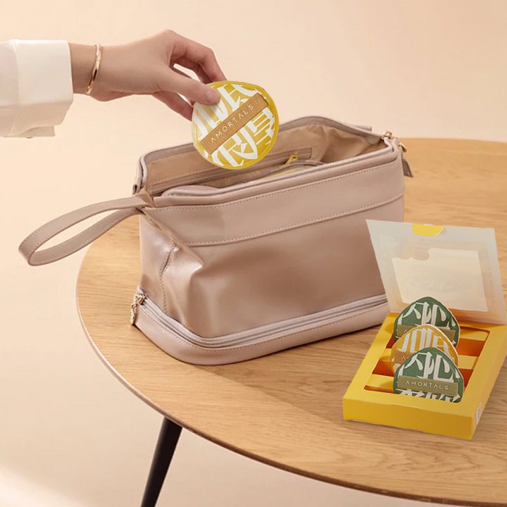 Hộp Mút Cushion + 2 Mút XL AMORTALS – Chính Hãng, Siêu Mềm Lớn Tán Nền Hoàn Hảo