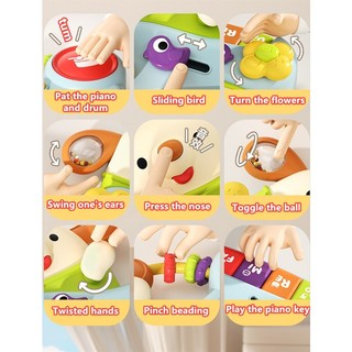 Con chó con đàn piano điện tử đa năng có thể chơi nhạc cụ giáo dục sớm đồ chơi âm nhạc giáo dục quà tặng cho bé trai và bé gái.