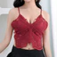 Phụ Nữ Rỗng Ren Bướm Đệm Camisole Gợi Cảm Lưng quây Tank Top