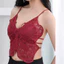 Phụ Nữ Rỗng Ren Bướm Đệm Camisole Gợi Cảm Lưng quây Tank Top