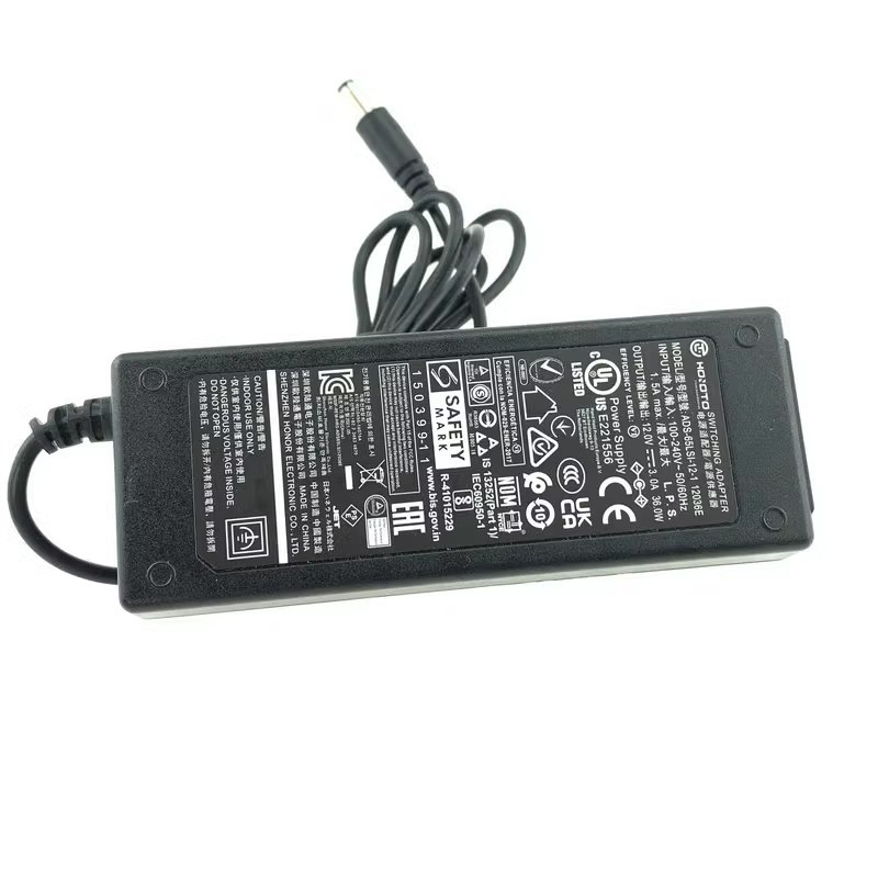 12V 3A 36W HOIOTO ADS-45NP-12-1 12036G ADS-40NP-12-1 12036E ADS-65LSI-12-1 AC DC Adapter Cho Philips AOC Màn Hình Sạc Nguồn Điện