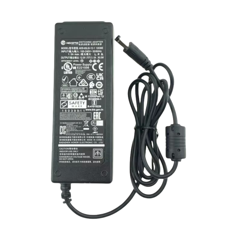 12V 3A 36W HOIOTO ADS-45NP-12-1 12036G ADS-40NP-12-1 12036E ADS-65LSI-12-1 AC DC Adapter Cho Philips AOC Màn Hình Sạc Nguồn Điện