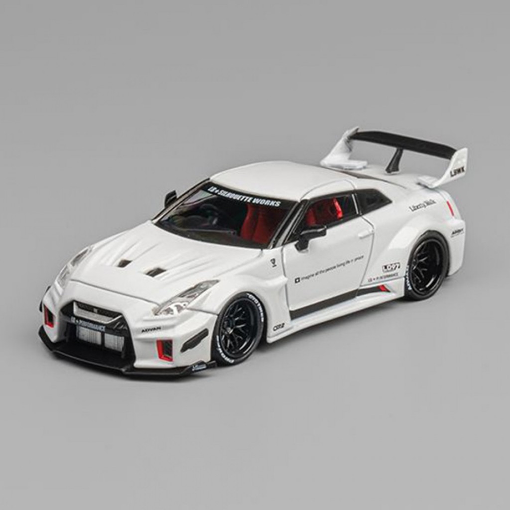 Cm Model CM64-35RR-10 1 / 64 Nissan LBWK Supersilhouette 35GT-RR Trắng ...