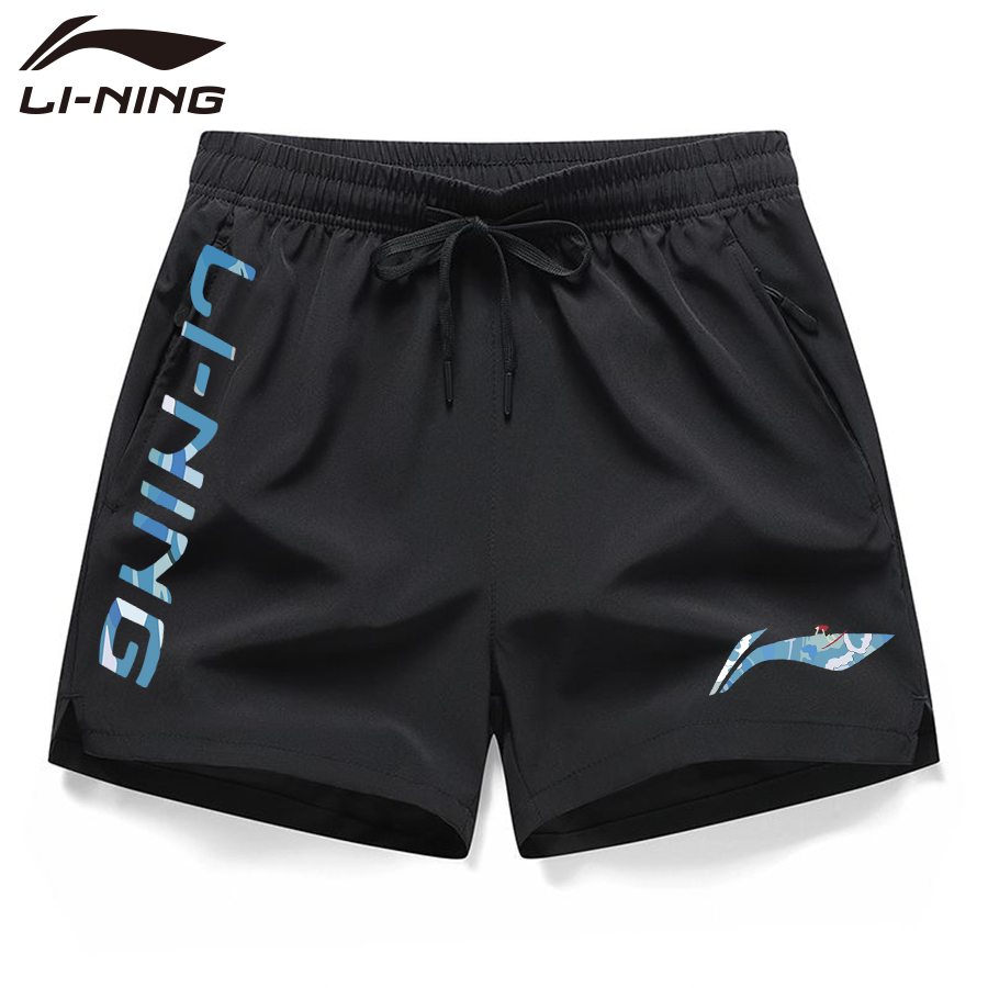 Quần short cầu lông Li Ning 1278 dành cho nam và nữ mùa xuân hè dệt kim thi đấu quần short thể thao