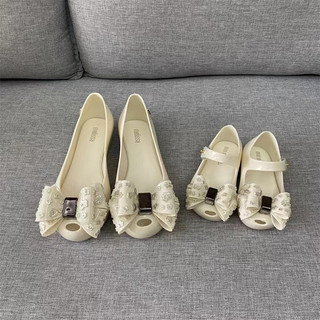 Giày Sandal Nữ Nơ Hoa Melissa 2025