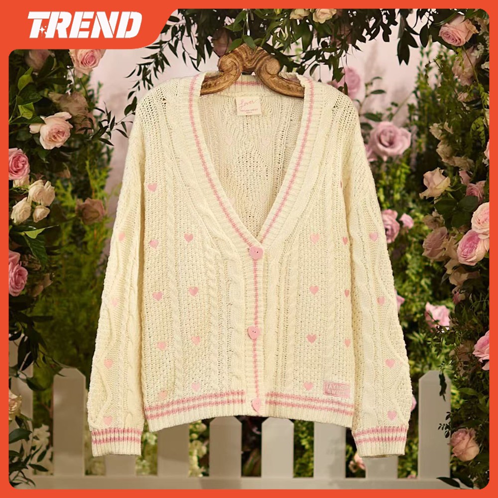 Chất lượng cao] Áo len dệt kim thêu Taylor Swift Merch Lover