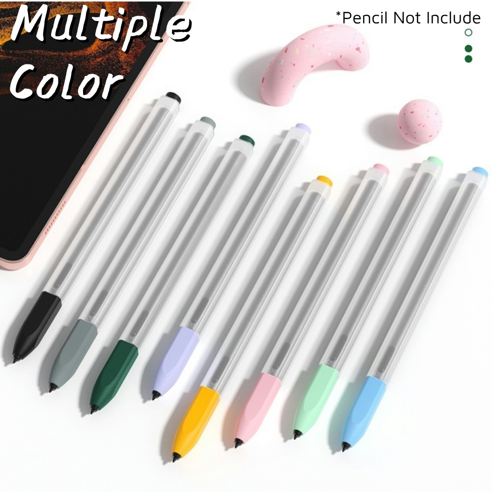 Invoagen Cho Ap-ple Pencil Gen 2 / Pro Silicone Magnet Đính Kèm Hộp Đựng Bút Chì, Dành Cho Samsung S Pen Case Grip, Hỗ Trợ Sạc Không Dây, Vỏ Chống Trơn Trượt Siêu Mỏng