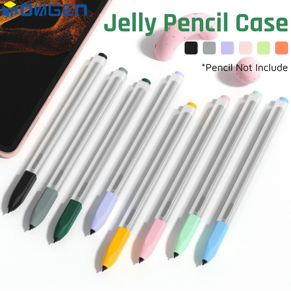 Invoagen Cho Ap-ple Pencil Gen 2 / Pro Silicone Magnet Đính Kèm Hộp Đựng Bút Chì, Dành Cho Samsung S Pen Case Grip, Hỗ Trợ Sạc Không Dây, Vỏ Chống Trơn Trượt Siêu Mỏng