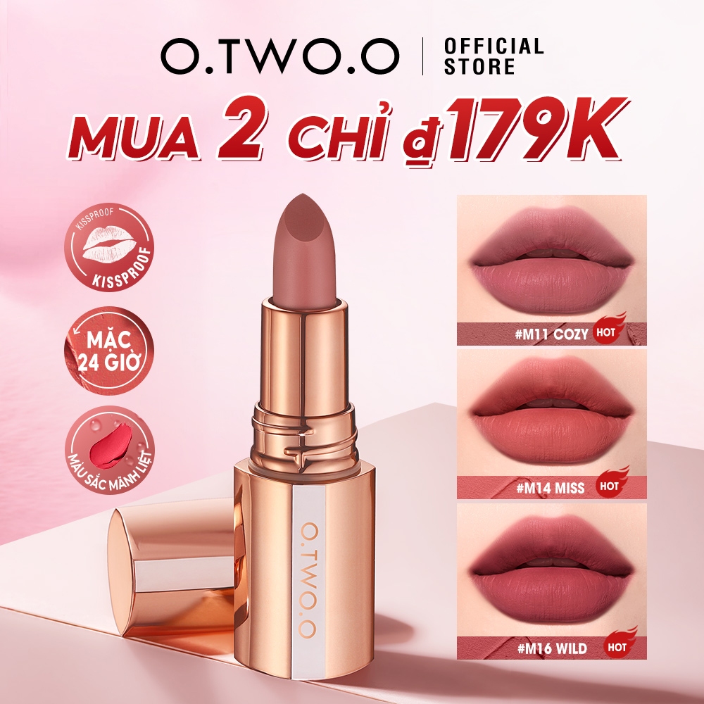 Review Son Lì O.TWO.O Nhung Mịn Lâu Trôi Chống Nước | Có Tốt Không?