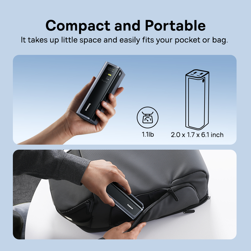 【CCC Certified】Baseus EnerGeek GP12 Power Bank 145W 20800mAh Fast Charging Portable PowerBank with Smart Digital Display