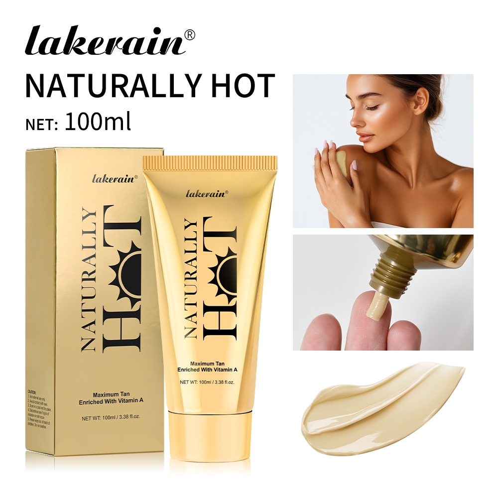 Kem nhuộm da nâu tự nhiên dạng lotion Lakerain 100ml
