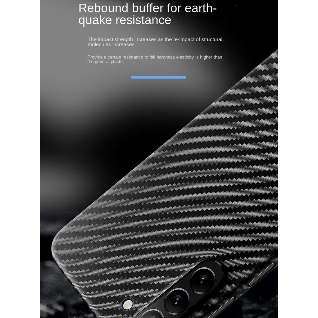 X x-level Samsung S25 Vỏ bảo vệ Vỏ bảo vệ họa tiết sợi Carbon Nanofiber siêu mỏng S25 Ultra Kevlar S25 + Vỏ bảo vệ chống sốc nửa gói Galaxy