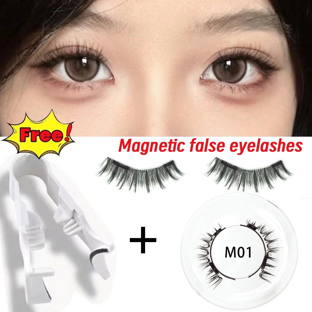 Lông mi giả từ tính KILIGMATA 3D có kẹp, có thể tái sử dụng với 4 miếng và 1 đôi