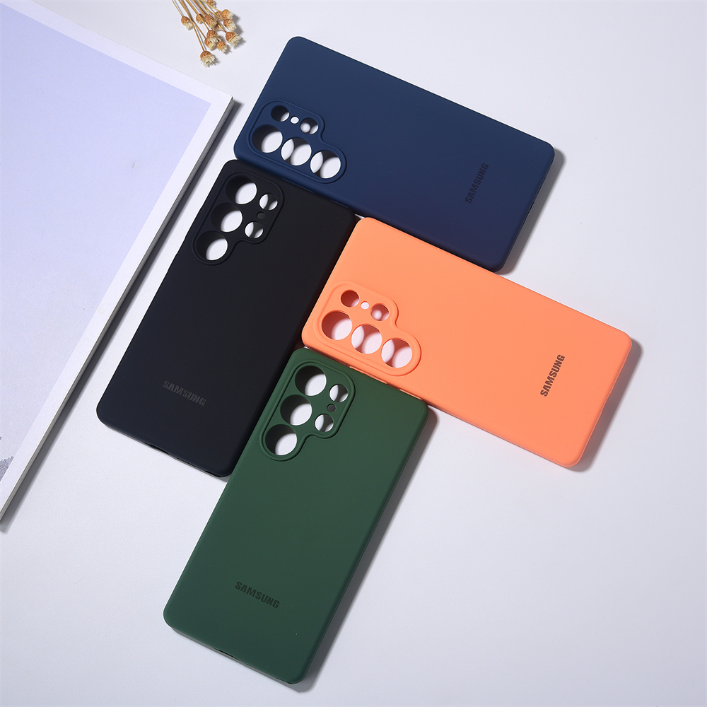 Ốp lưng Samsung Galaxy S25 S25Ultra S25 S24 Plus S25 + S24Ultra 5G Silicon lỏng mềm Vỏ điện thoại chống sốc siêu mỏng & HỘP
