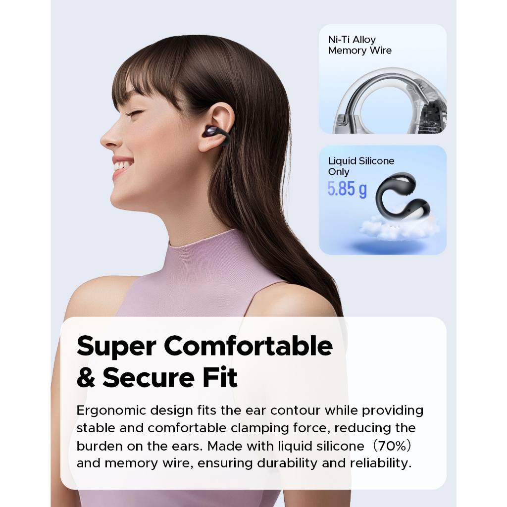 Ảnh Tai nghe không dây SoundPEATS PearlClip Pro Bluetooth 5.4 4