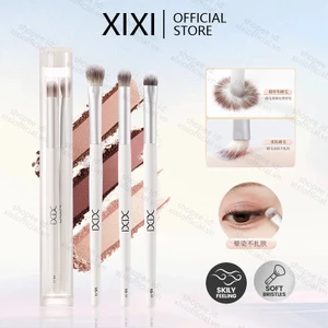 Xixi Bàn Chải Trang Điểm Mắt Tự Nhiên 3 Bộ Phấn Mắt Bàn Chải Lông Mày Đường Viền Bút Kẻ Mắt Nữ Mắt Mỹ Phẩm Pha Trộn Chi Tiết Dụng Cụ Trang Điểm NO.XS-11