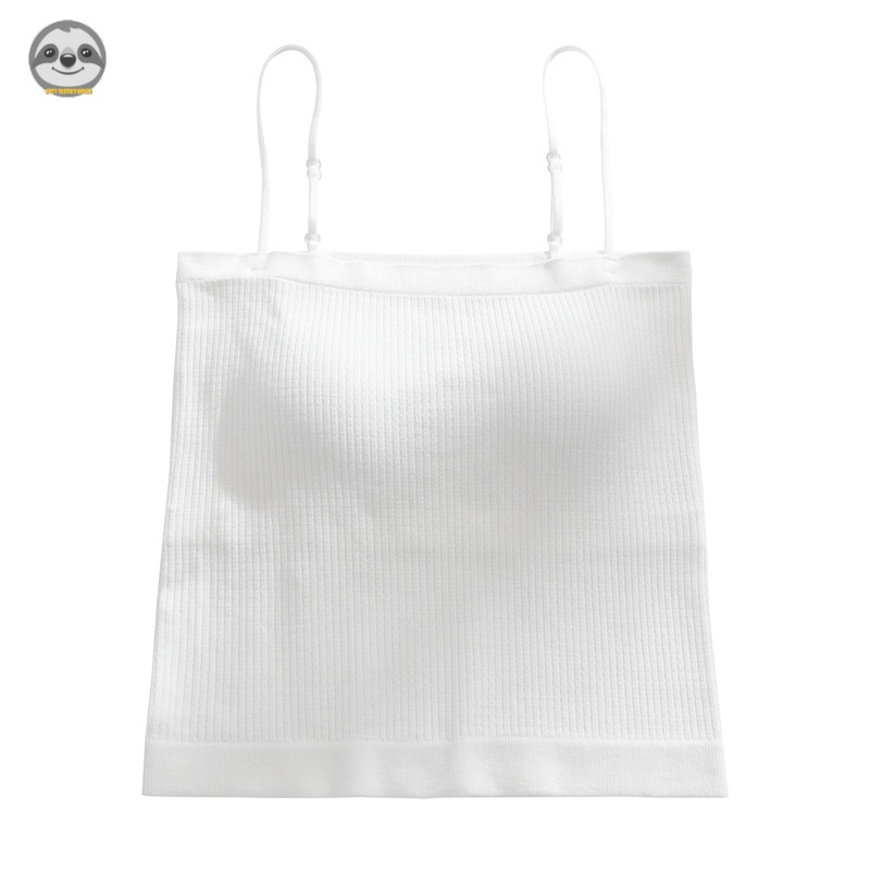 Phong cách Nhật Bản Muji Style / Quần lót ngực quấn lưng đẹp / Áo ba lỗ