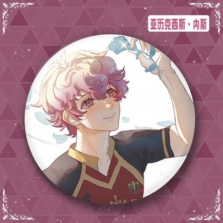 Anime Xanh Khóa Michael Kaiser Alexis Huy Hiệu Nút Cài Áo Cosplay Bộ Sưu Tập Đồ Chơi Túi Trang Trí Quà Tặng