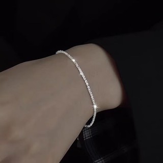lắc tay bạc nữ khí chất đơn giản và thời trang phụ kiện vòng tay cao cấp
