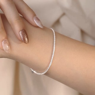 lắc tay bạc nữ khí chất đơn giản và thời trang phụ kiện vòng tay cao cấp