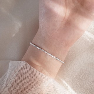 lắc tay bạc nữ khí chất đơn giản và thời trang phụ kiện vòng tay cao cấp