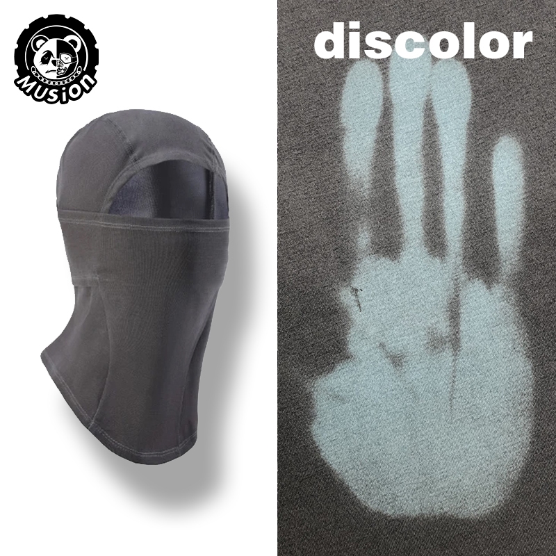 Musion Original Ski Mask Nhiệt độ Thay đổi màu sắc Balaclava Bandana Băng đô Khăn quàng cổ thể thao ngoài trời cưỡi ngựa