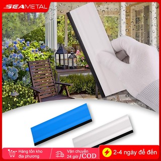Seametal Vệ Sinh Ô Tô Khăn Lau Nước Cao Su Vuông Lớn Cạp Tự Động Rửa Cửa Sổ Khăn Lau Tiện Dụng Squeegee