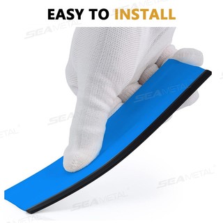 Seametal Vệ Sinh Ô Tô Khăn Lau Nước Cao Su Vuông Lớn Cạp Tự Động Rửa Cửa Sổ Khăn Lau Tiện Dụng Squeegee