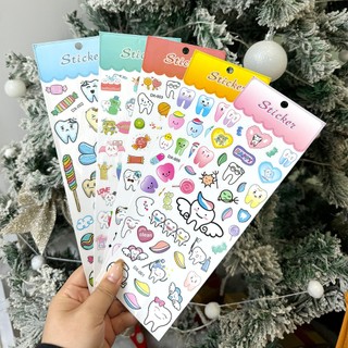 5 Cái / bộ Hoạt Hình Dễ Thương Nha Khoa Hình Răng Dán Thời Trang Răng Hàm Hình Răng Nha Sĩ Phòng Khám Trẻ Em Quà Tặng Nha Khoa Trang Trí
