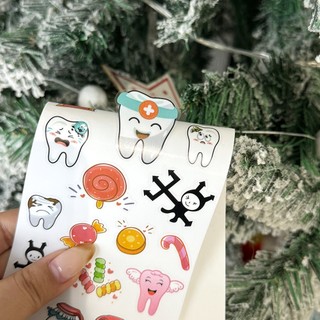 5 Cái / bộ Hoạt Hình Dễ Thương Nha Khoa Hình Răng Dán Thời Trang Răng Hàm Hình Răng Nha Sĩ Phòng Khám Trẻ Em Quà Tặng Nha Khoa Trang Trí
