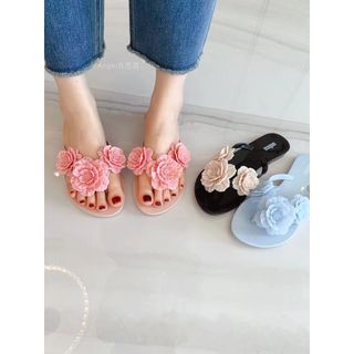 Dép xỏ ngón phẳng Melissa Camellia 2025 Brazil