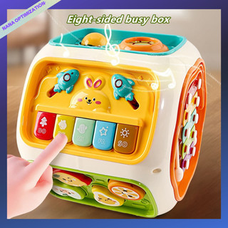 Trống bát diện trẻ em 0-3 tuổi bé trai và bé gái trống bát diện đồ chơi trẻ em đồ chơi giáo dục cho bé.
