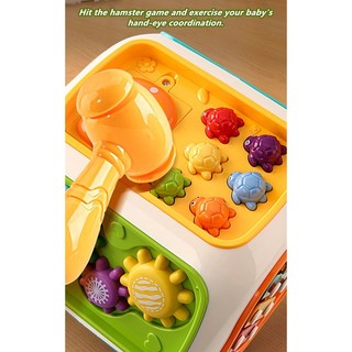 Trống bát diện trẻ em 0-3 tuổi bé trai và bé gái trống bát diện đồ chơi trẻ em đồ chơi giáo dục cho bé.